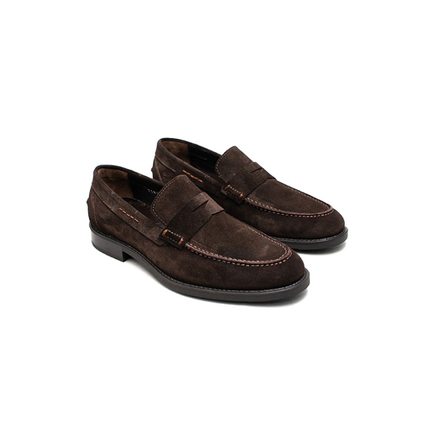 ΑΝΔΡΙΚΟ ΚΑΦΕ ΜΟΚΑΣΙΝΙ ΔΕΡΜΑ SIDER COLLECTION 31662