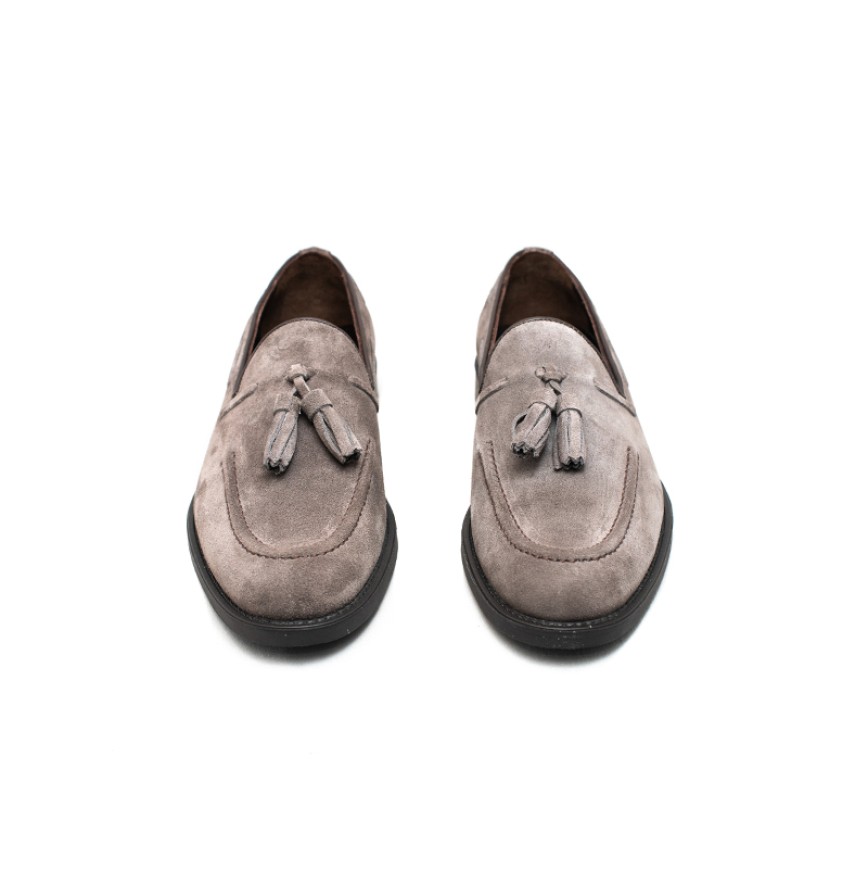 ΑΝΔΡΙΚΟ ΓΚΡΙ ΜΟΚΑΣΙΝΙ SUEDE SIDER COLLECTION  42672