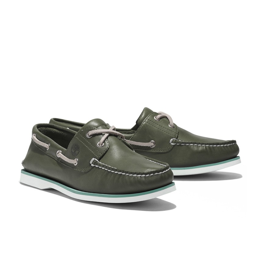 MEN CLASSIC BOAT 2EYE grape leaf
