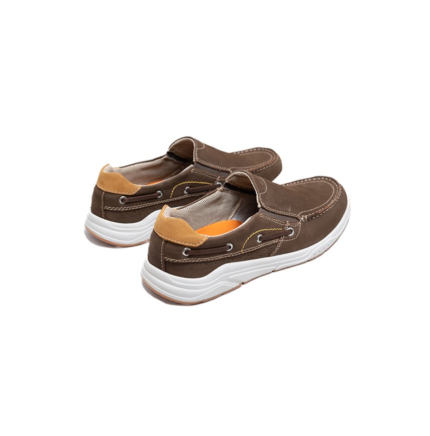 ΑΝΔΡΙΚΟ ΥΠΟΔΗΜΑ ΔΕΡΜΑ NUBUK SLIP ON