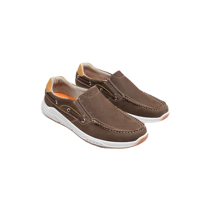ΑΝΔΡΙΚΟ ΥΠΟΔΗΜΑ ΔΕΡΜΑ NUBUK SLIP ON