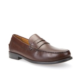 NEW DAMON B - LEATHER DK BROWN - MAN - MOCCASINS
