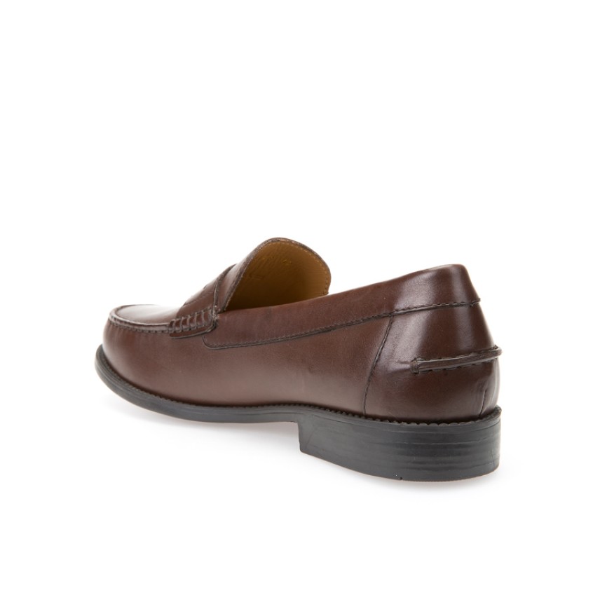 NEW DAMON B - LEATHER DK BROWN - MAN - MOCCASINS