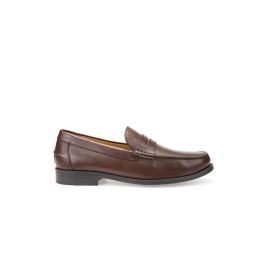 NEW DAMON B - LEATHER DK BROWN - MAN - MOCCASINS