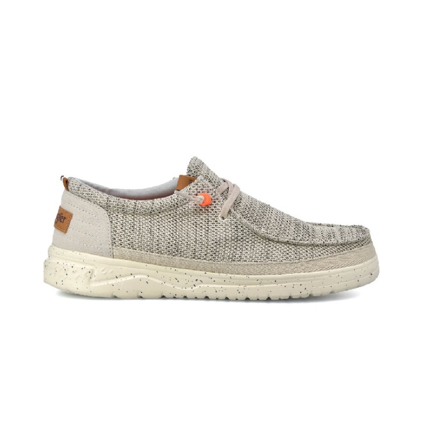WM31170A BEIGE MAKENA KNIT ΑΝΔΡΙΚΟ ΠΑΠΟΥΤΣΙ