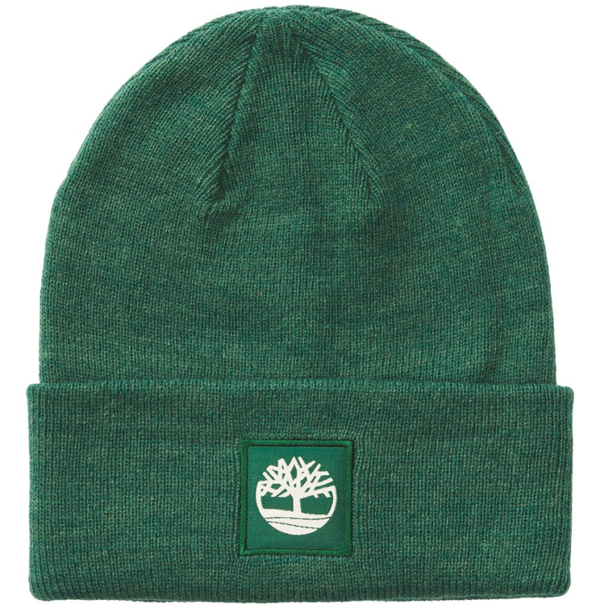 ΣΚΟΥΦΟΣ ΠΡΑΣΙΝΟΣ Cuffed Beanie with Tonal Patch