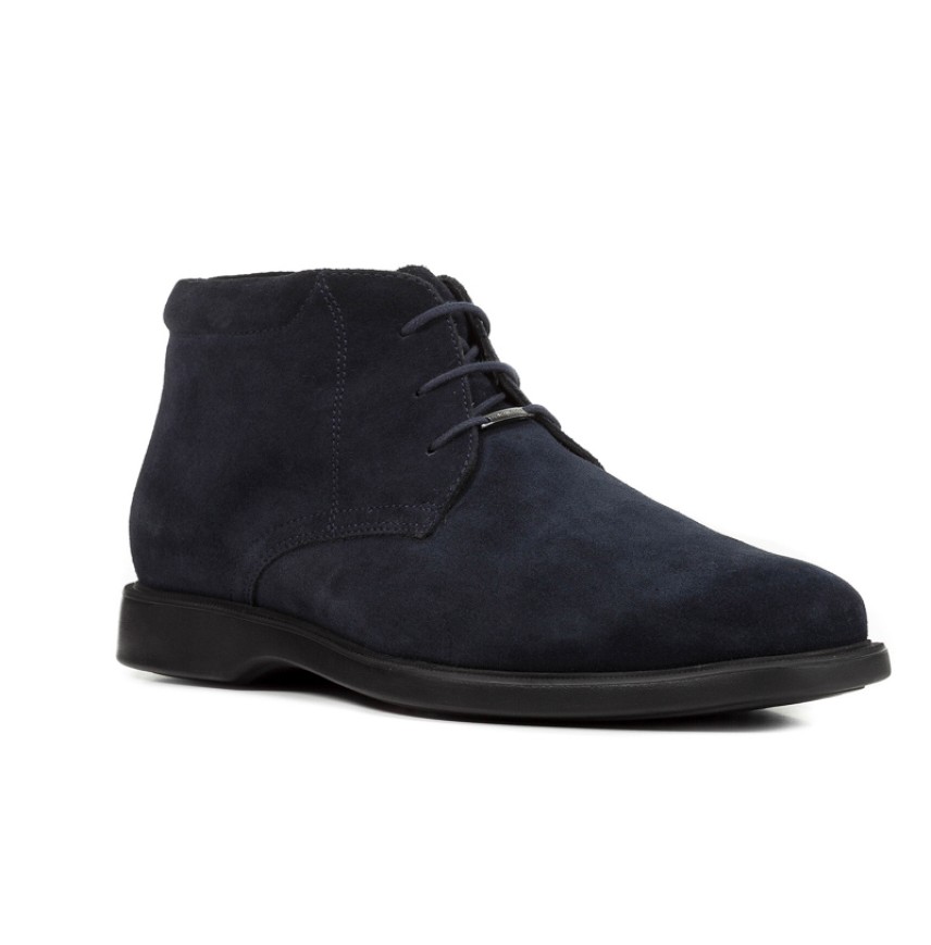 BRAYDEN 2FIT SUEDE NAVY MAN GEOX