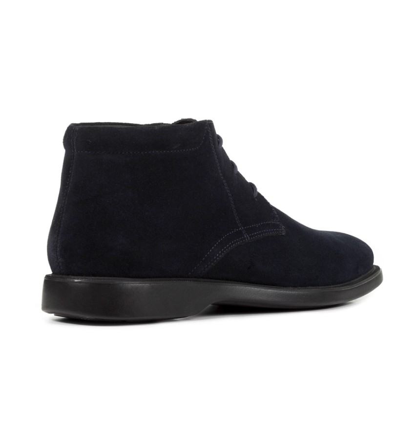 BRAYDEN 2FIT SUEDE NAVY MAN GEOX