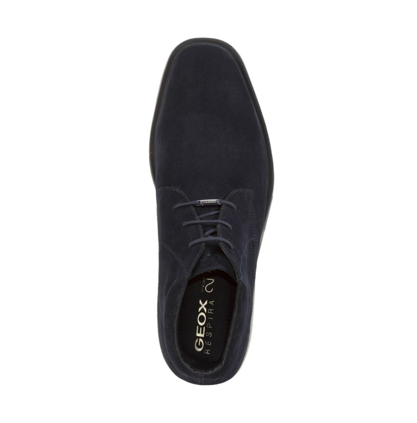 BRAYDEN 2FIT SUEDE NAVY MAN GEOX