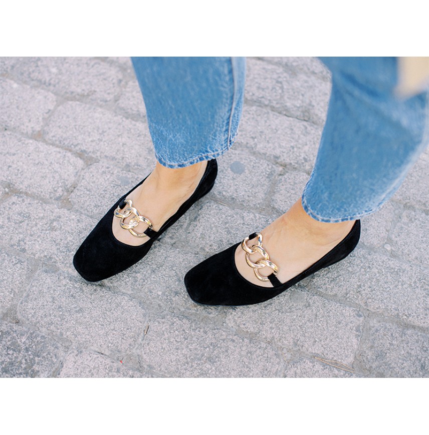 ΓΥΝΑΙΚΕΙΑ ΜΑΥΡΗ ΜΠΑΛΑΡΙΝΑ SIDER COLLECTION 7361-3780