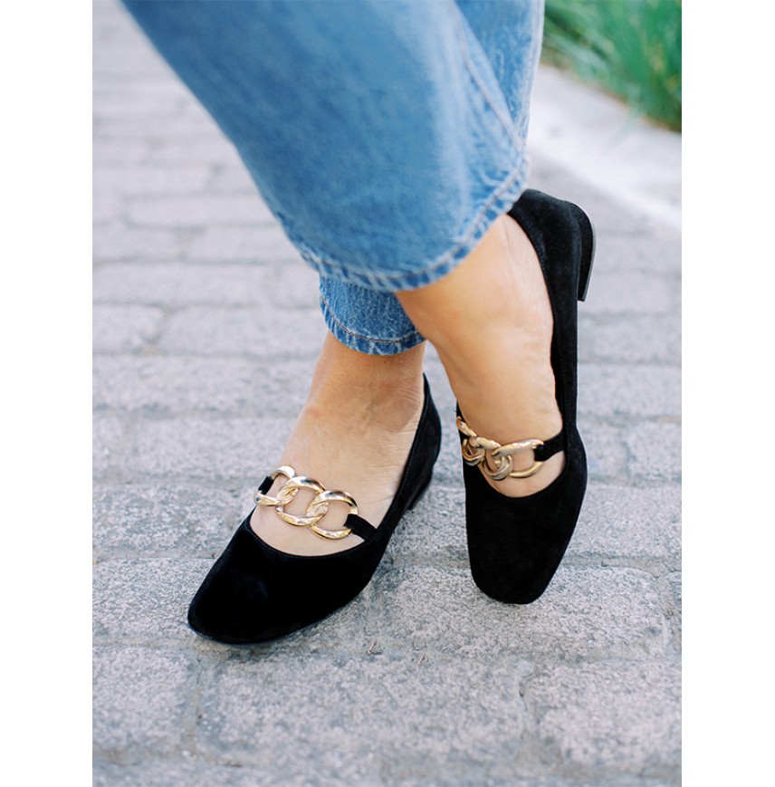 ΓΥΝΑΙΚΕΙΑ ΜΑΥΡΗ ΜΠΑΛΑΡΙΝΑ SIDER COLLECTION 7361-3780