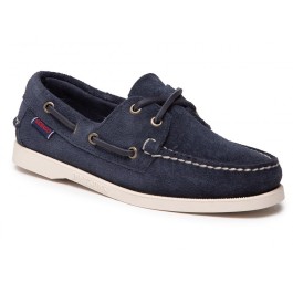 PORTLAND BLUE SUEDE ΓΥΝΑΙΚΕΙΟ BOAT SHOE