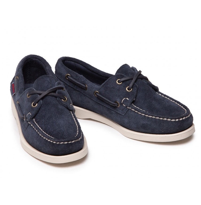 PORTLAND BLUE SUEDE ΓΥΝΑΙΚΕΙΟ BOAT SHOE