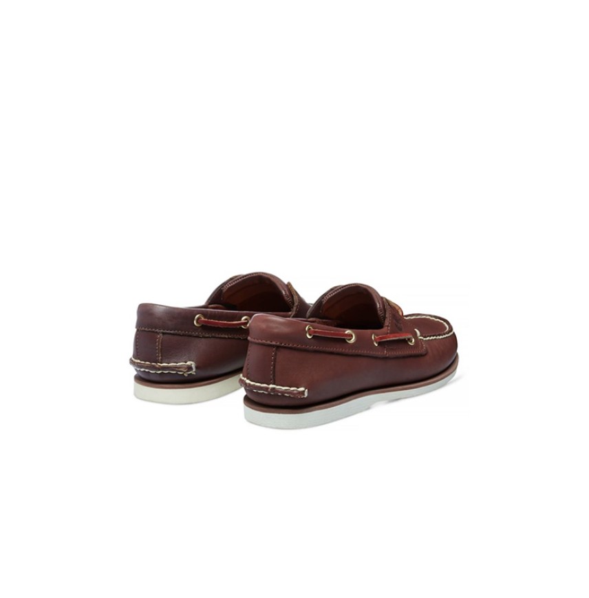 MEN CLASSIC BOAT 2EYE BROWN TIMBERLAND