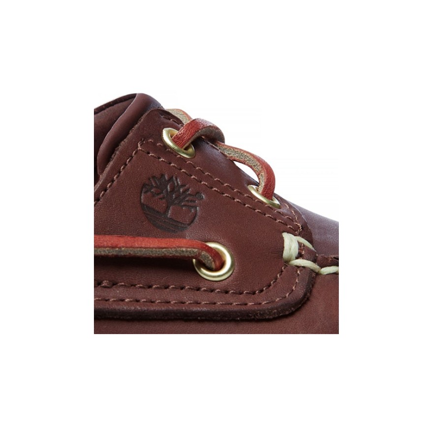 MEN CLASSIC BOAT 2EYE BROWN TIMBERLAND