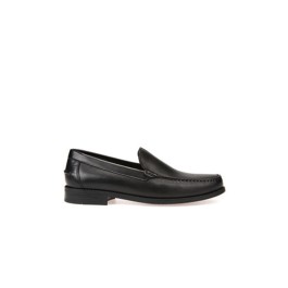 NEW DAMON A - SMO.LEA - BLACK - MAN - MOCCASINS
