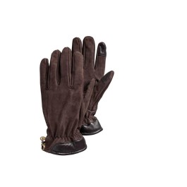 NUBUCK GLOVE MAN BROWN