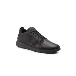 AERANTIS LEAT BLACK SNEAKER MAN GEOX