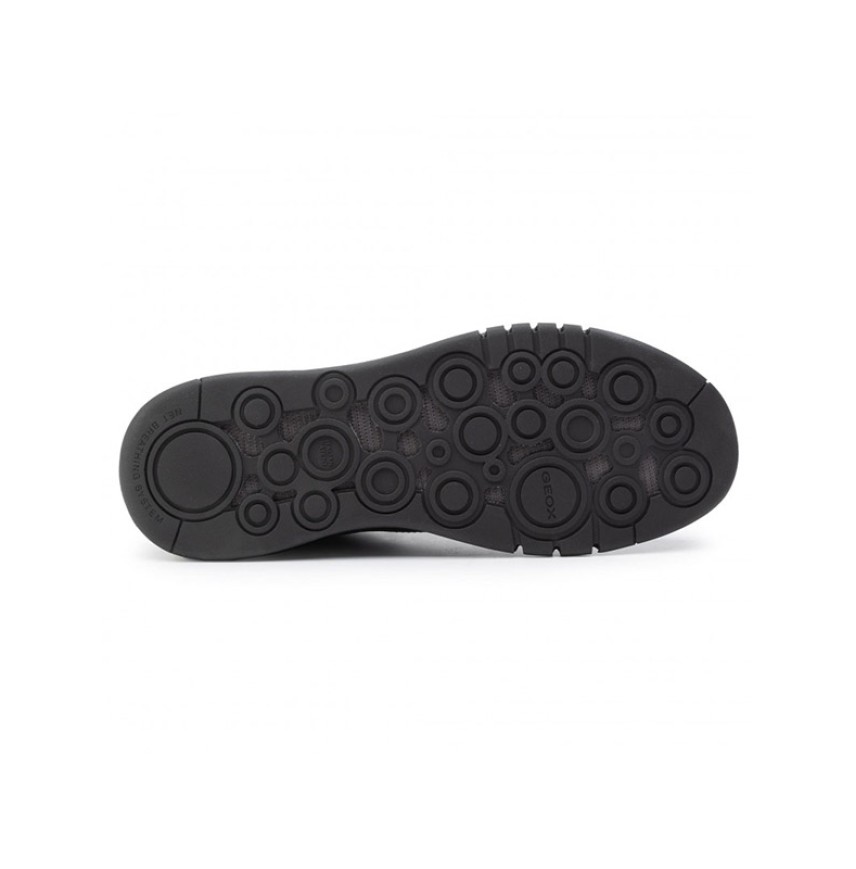 AERANTIS LEAT BLACK SNEAKER MAN GEOX